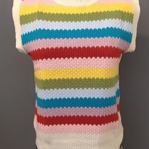 Colorful Striped Women's Sweater